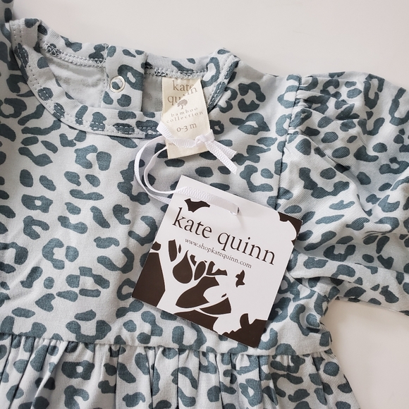 New! Kate Quinn Organics 0-3 Month Bubble Romper - Picture 4 of 6